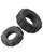 Hunky Junk Cock Ring 2 Size Double Pack - Tar & Stone Pack Of 2