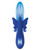 Evolved Firefly Dual Stim Rabbit Vibrator - Blue