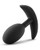 Blush Luxe Wearable Vibra Slim Butt Plug Medium - Black