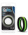 Blush Performance Silicone Go Pro Cock Ring - Black/Green