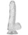 BMS Addiction Crystal 7" Dildo - Clear