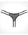 Allure Adore Sweet Honey Panty Black O/S