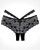 Allure Adore Heartbreaker Panty Black O/S
