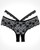 Allure Adore Heartbreaker Panty Black O/S