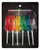 Rainbow Dick Suckers - Asst. Colors/Flavors Pack Of 6