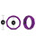 Blush Wellness Geo Cock Ring - Purple