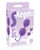 Icon Brands The 9's S - Kegels Silicone Keger Balls - Purple