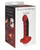 ElectraStim Silicone Fusion Komode Electro Stim Dildo - Red/Black
