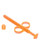 CalExotics Lube Tube Anal Personal Lubricant - Orange