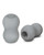 Zolo Mini Double Bubble Stroker Masturbator - Gray