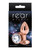 NS Novelties Rear Assets Rose Gold Small Butt Plug - Clear