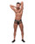 Male Power Men's Cock Pit Fishnet Mini Cock Ring Short Black Xl