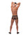 Male Power Men's Cock Pit Fishnet Mini Cock Ring Short Black Xl
