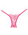 Allure Adore Lace Enchanted Belle Panty Hot Pink O/S