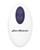 Zero Tolerance Wicked Twister Anal Rechargeable Butt Plug - Purple