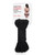 Lux Fetish Bondage Rope - 10M/33 Ft Black