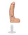 Doc Johnson Signature Cocks Ultraskyn 8.5" Realistc Dildo With Removable Vac - U - Lock Suction Cup - Chad White