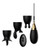 Evolved Egg Citement Rechargeable Bullet Vibrator - Black/Gold