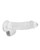 Shots Realrock Crystal Clear 6" Realistic Dildo With Balls - Transparent Clear