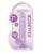 Shots Realrock Crystal Clear 7" Realistic Dildo With Balls - Purple