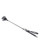 Plesur Fetish 22" Hand Shaped Silicone Crop - Black