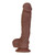 Evolved Big Shot Vibrating & Squirting Suction Cup Dildo - Brown
