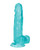CalExotics Size Queen 6" Suction Cup Dildo - Blue