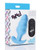 XR Bang! Vibrating Butt Plug With Remote Control - Blue