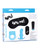 XR Bang! Duo Blast Remote Control Cock Ring & Butt Plug Vibrator Kit - Blue