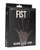Shots FistIt Silicone Stimulation Fisting Glove Vibrator - Black