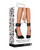 Shots Ouch Fetish Old School Tattoo Style Printed Ankle Cuffs- Black