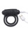XR Bang! Vibrating Cock Ring & Bullet With Remote Control - Black