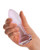 Glas 5" Rosebud Glass Butt Plug - Pink