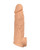 Nasstoys Natural Realskin Vibrating Penis Xtender Extension - White