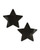 Pastease Reusable Liquid Star Pasties - Black O/S