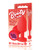 Icon Brands The 9's Booty Calls Fuck Yeah Butt Plug - Red