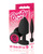Icon Brands The 9's Booty Calls Bad Girl Butt Plug - Black
