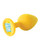 Icon Brands The 9's Booty Calls Don't Stop Butt Plug - Yellow