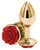 NS Novelties Rear Assets Small Butt Plug - Red Rose