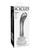 Pipedream Icicles No. 88 Hand Blown Glass G-Spot Massager Suction Cup Dildo - Clear