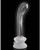 Pipedream Icicles No. 88 Hand Blown Glass G-Spot Massager Suction Cup Dildo - Clear