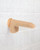 BMS Naked Addiction The Freak 7.5" Rotating & Thrusting Vibrating Suction Cup Dildo - Ivory