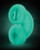 Blush M For Men Soft And Wet Double Trouble Glow In The Dark Masturbator Stroker - Ivory