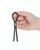 BMS Lux Active Tether Adjustable Cock Ring Tie - Black