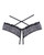 Adore Crayzee Open Panty With Criss Cross Waist Straps & Lace Black O/S