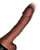Pipedream King Cock Plus Thrusting, Warming & Vibrating 7.5" Triple Threat Dong - Brown