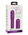 Doc Johnson Pocket Rocket Elite Rechargeable With Removable Sleeve - Purple