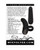 Evolved Hooked On You Curved Finger Vibrator - Black