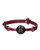 Shots Ouch Halo Breathable Ball Gag - Burgundy