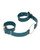 Shots Ouch Halo Handcuff With Connector - Green